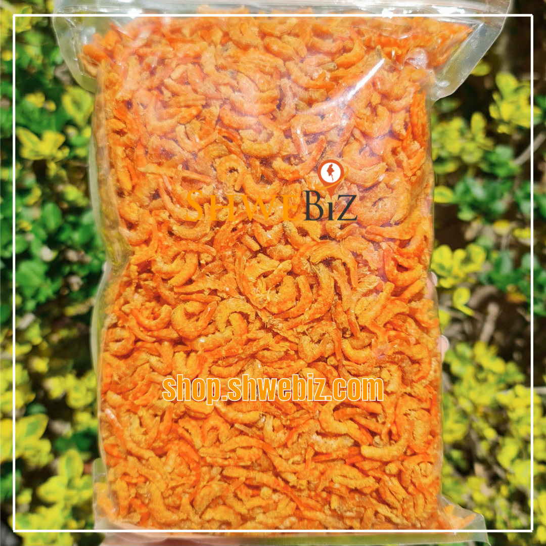 ရွှေပုစွန်ခြောက် - သဘာဝ အချိုခြောက် (160g)