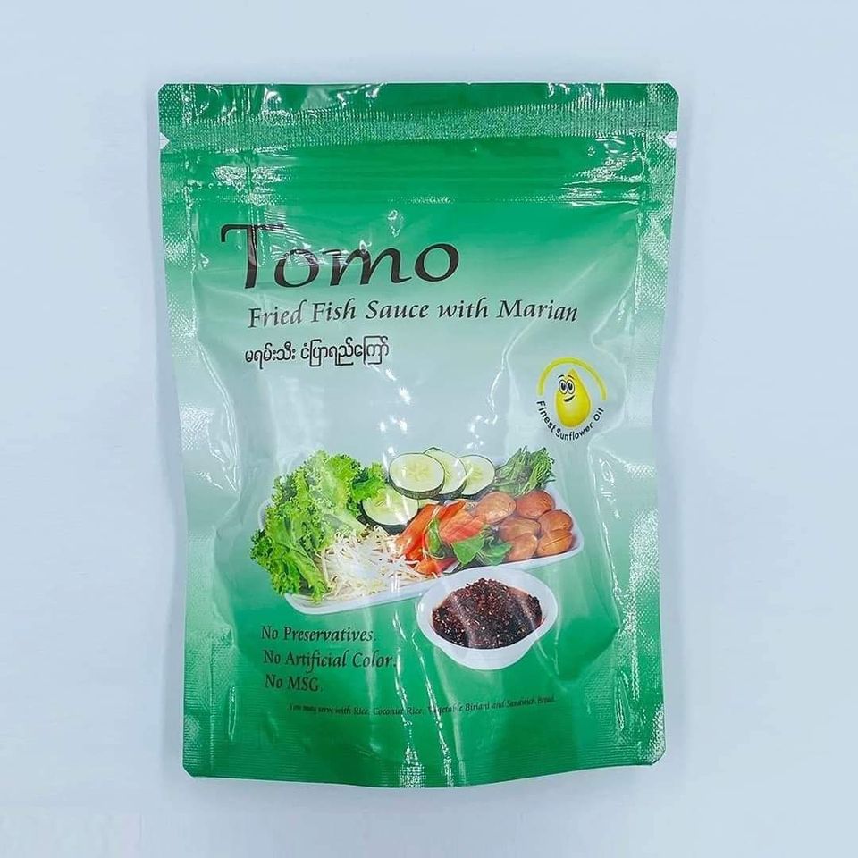 TOMO မရမ်းသီးငံပြာရည်ကြော် (320g)
