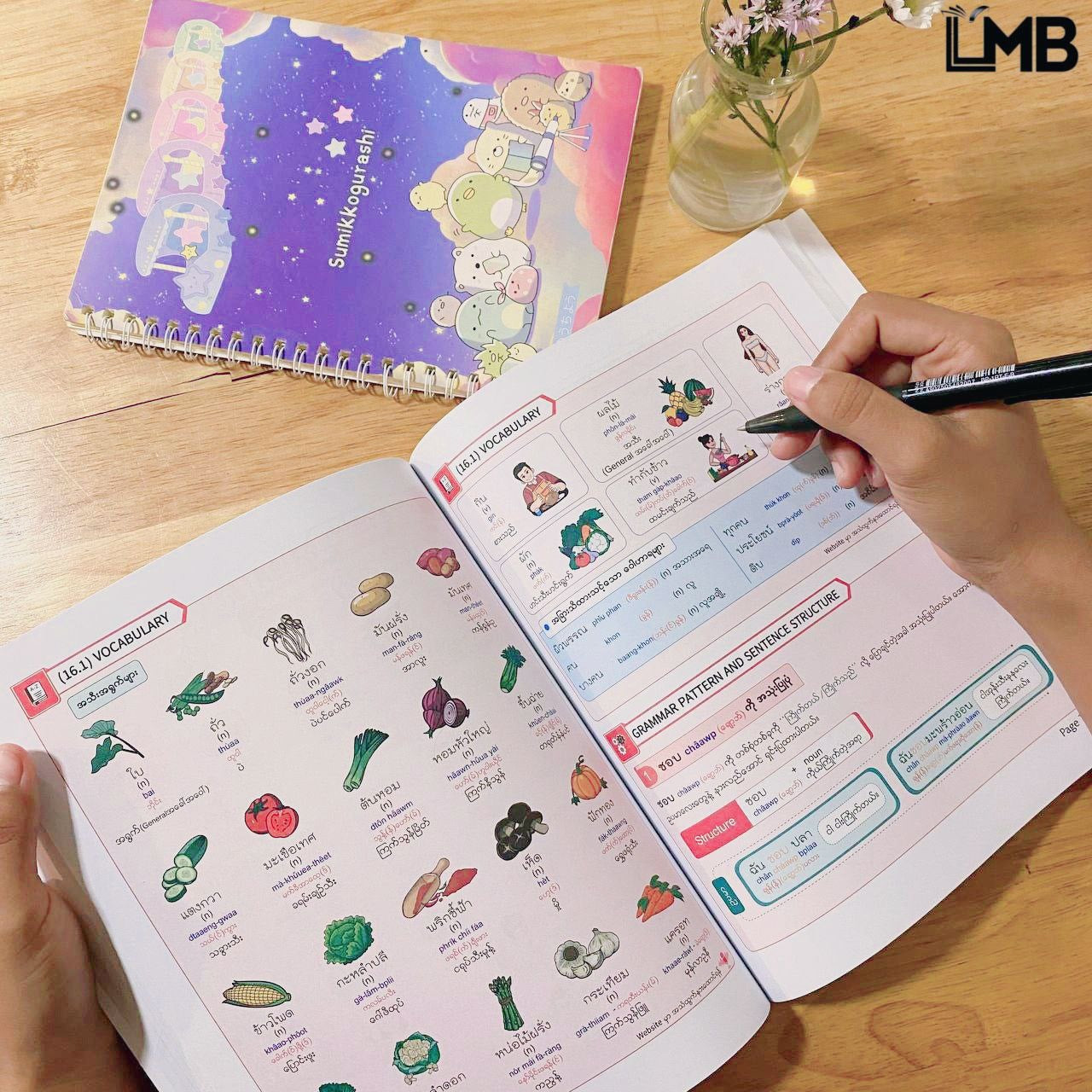 LMB Thai ဘာသာစကားစာအုပ်