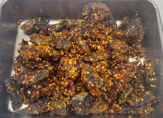 ရွှေမိုးသဲ ငါးခူငပိကောင်ကြော် (160g)