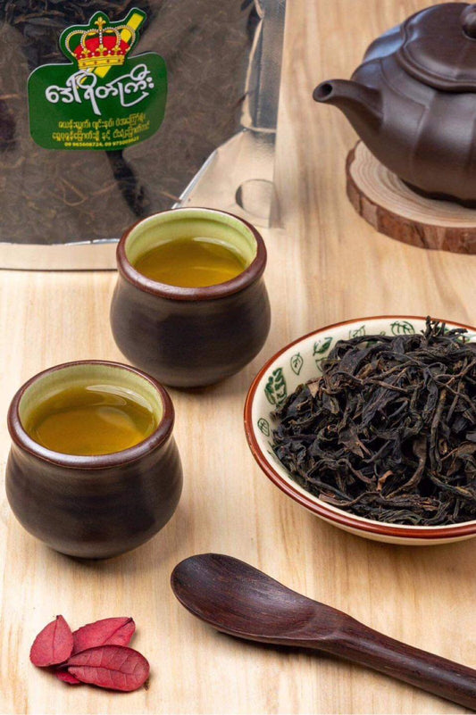 ဒေါ်ရိတ်ကြီး နတ်သစ်ရွက်ခြောက် (သဘာဝလက်ဖက်ခြောက်)