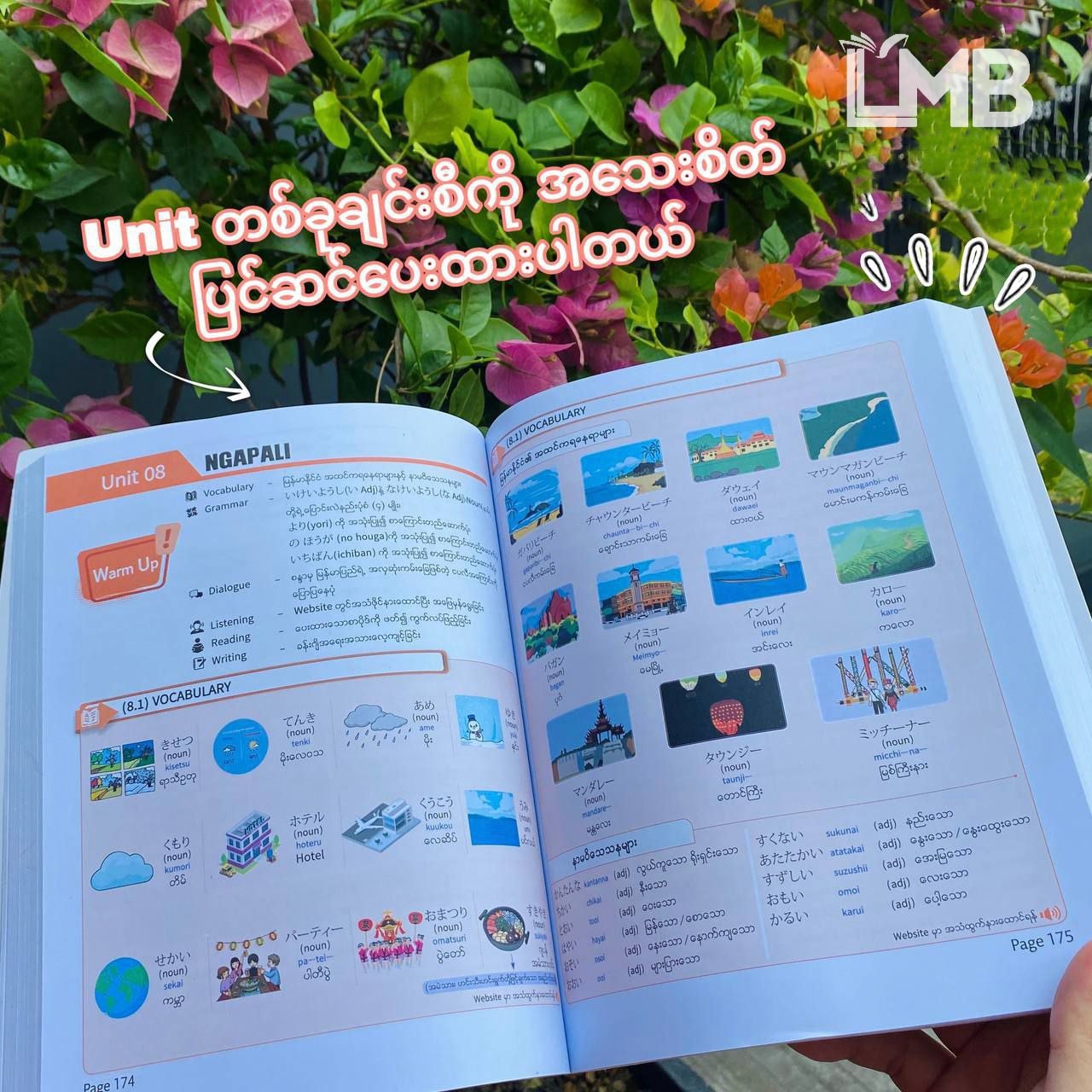LMB Japanese ဘာသာစကားစာအုပ်