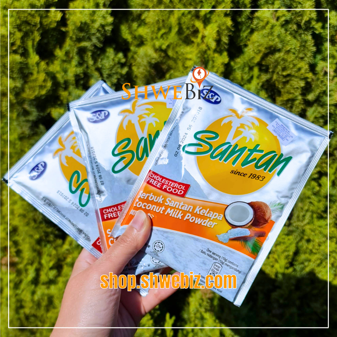 Santan Coconut Cream Powder အုန်းနို့အနှစ်မှုန့် (50g)