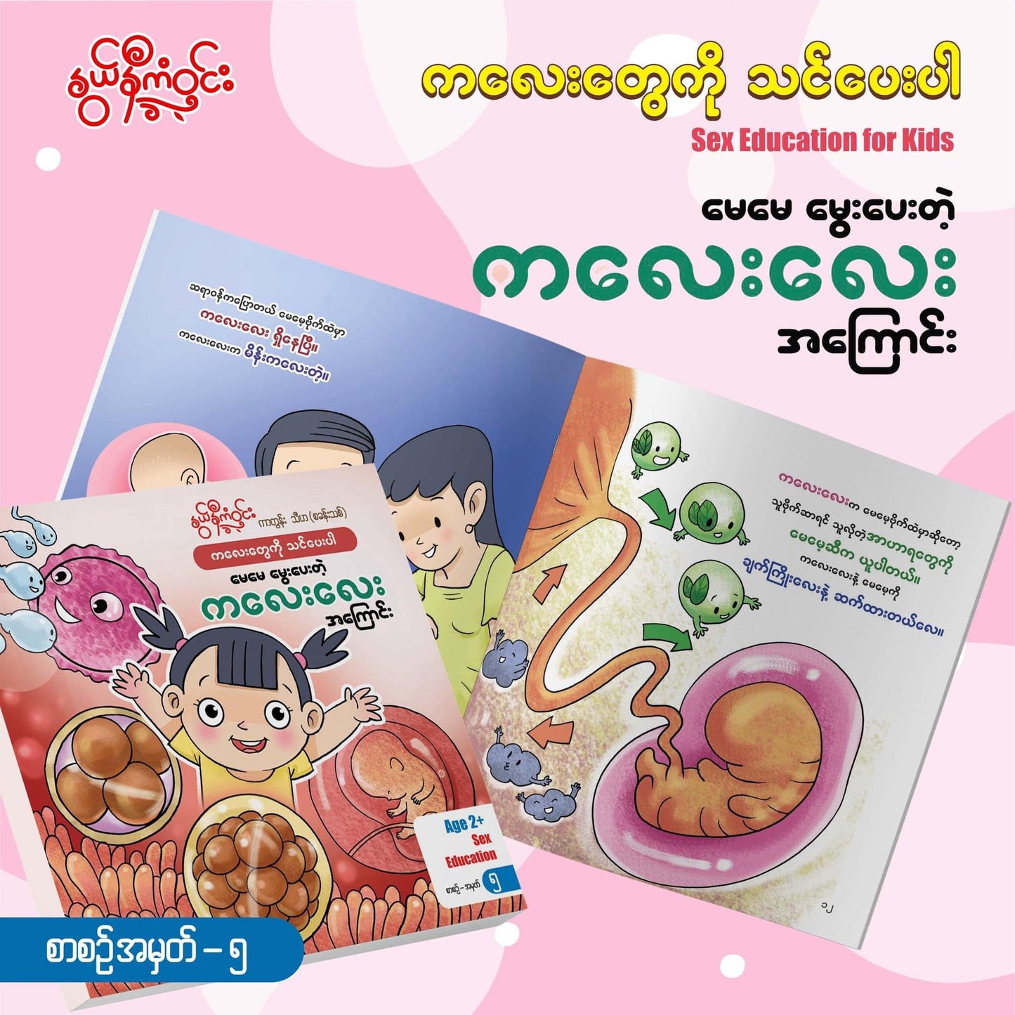 နွယ်နီကံဝင်း Sex Education for Kids (၆ အုပ်တွဲ)