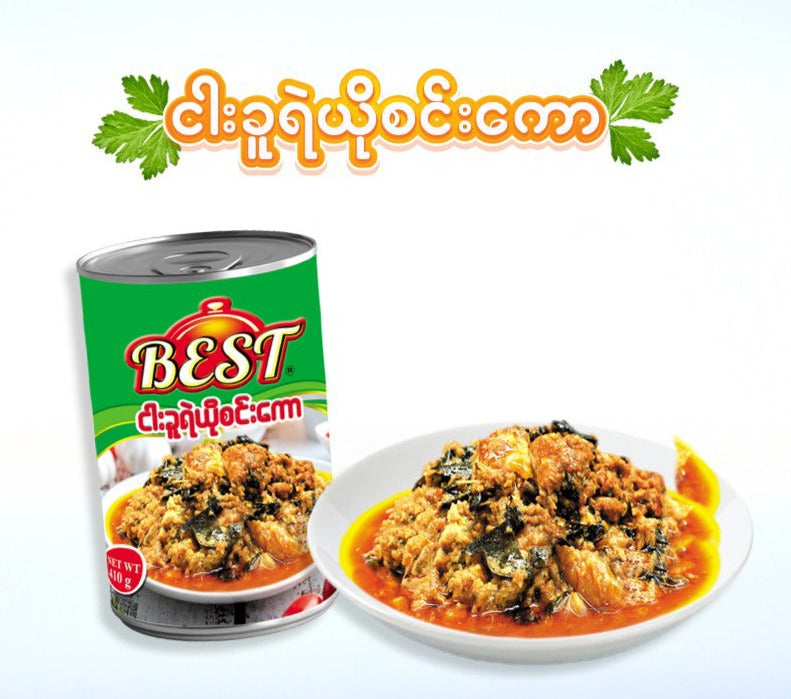 BEST ငါးခူရဲယိုစဉ်းကော (410g)