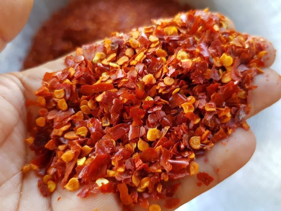 ပန်းခရေ အသင့်ခပ် ငရုတ်သီးကြော် (160g)