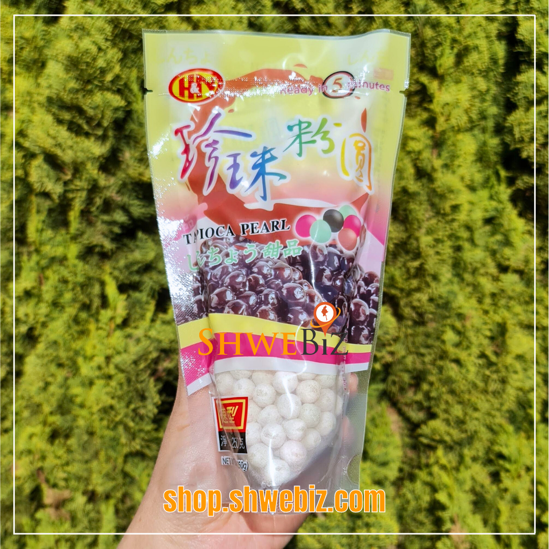 Tapioca Pearl ပုလဲသီး (ရောင်စုံ) (250g)