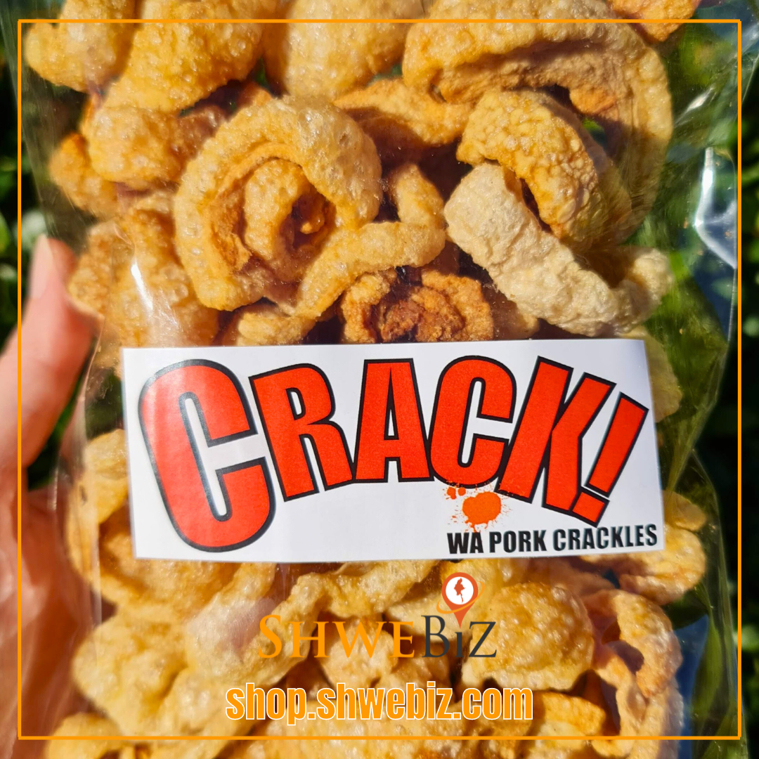 CRACK! WA Pork Crackles (150g)