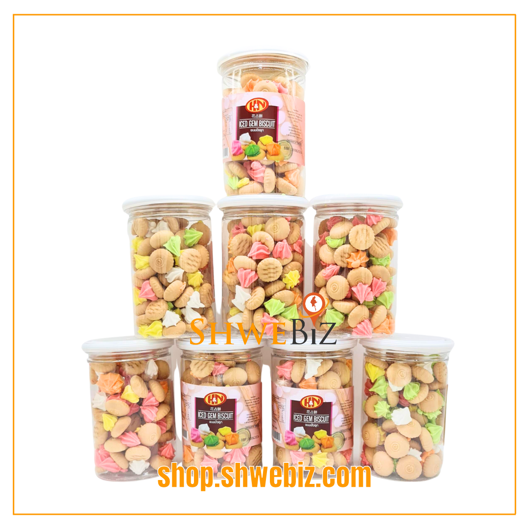 Ice Gem Biscuit မုန့်ပဲလှော် (130g)