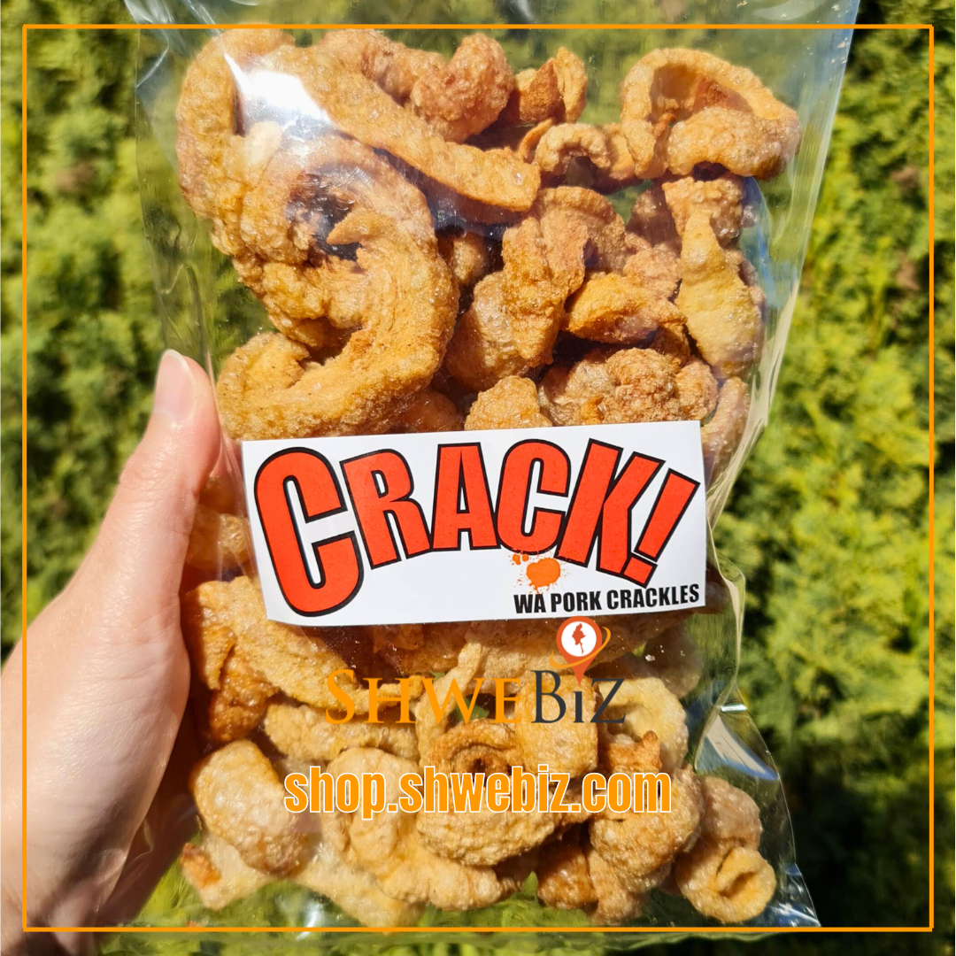 CRACK! WA Pork Crackles (150g)