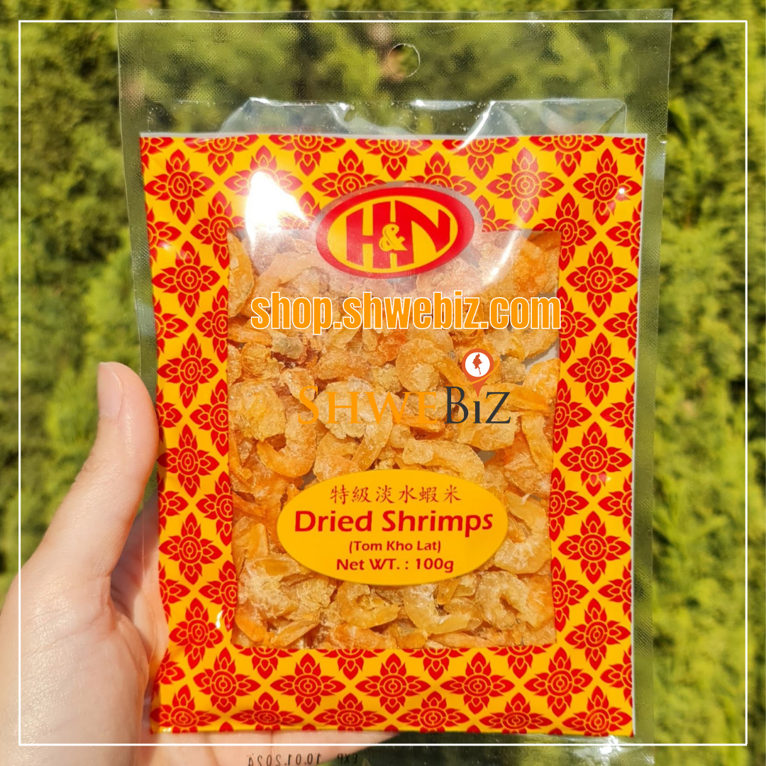 Dried Shrimps ပုစွန်ခြောက် (Thailand) (100g)