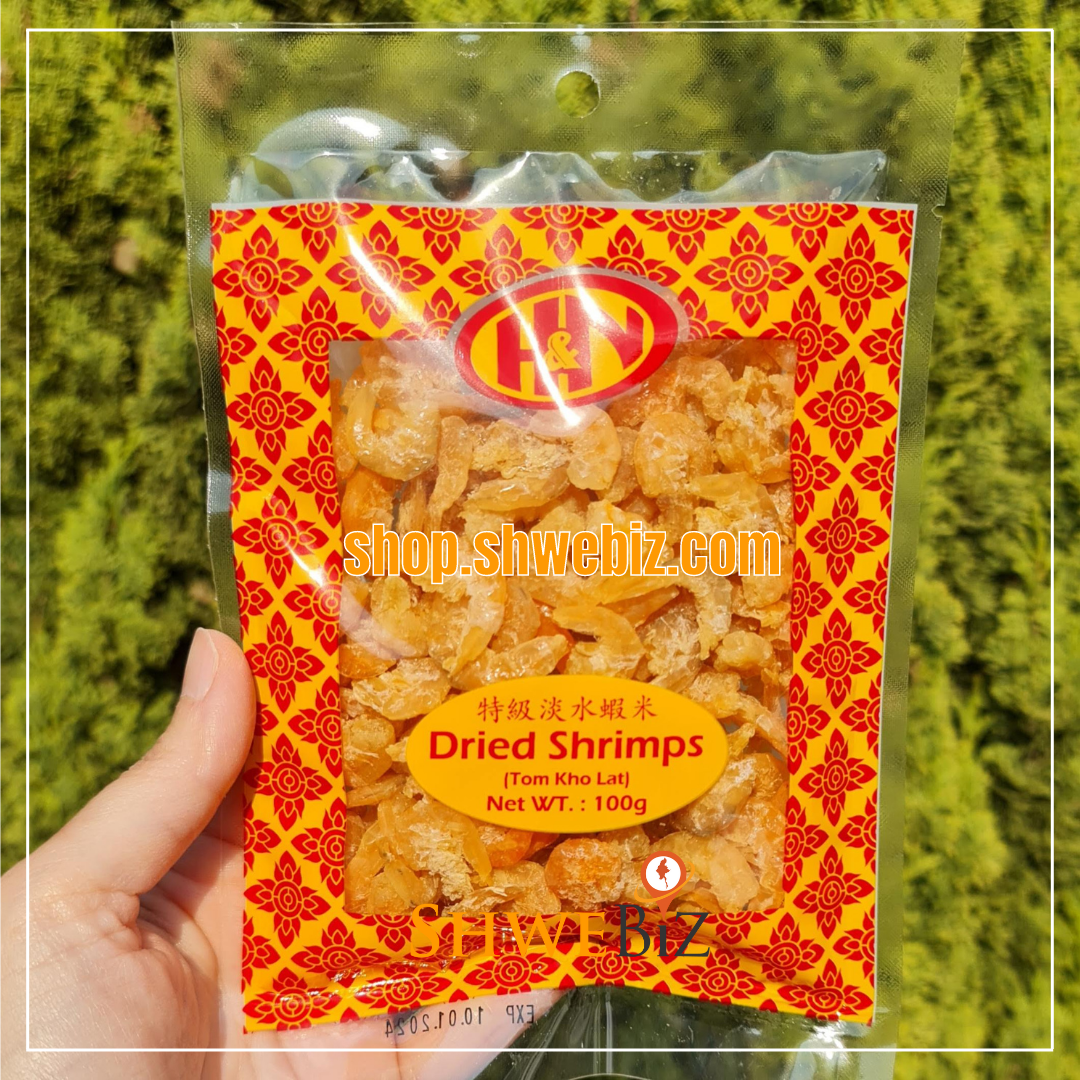 Dried Shrimps ပုစွန်ခြောက် (Thailand) (100g)