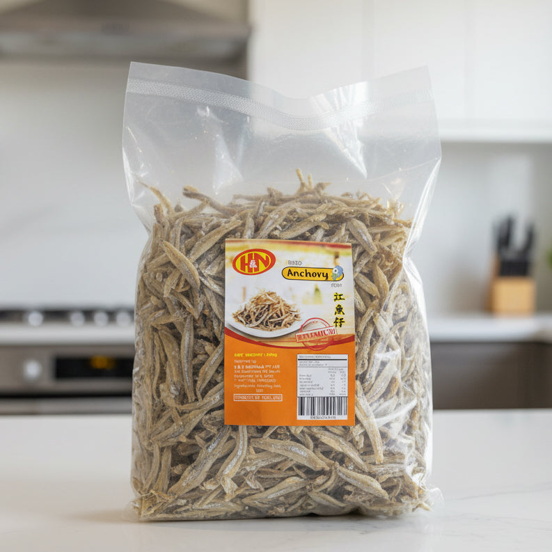 Dried Anchovy Fish Premium Grade ငါးနီတူခြောက် (500g)