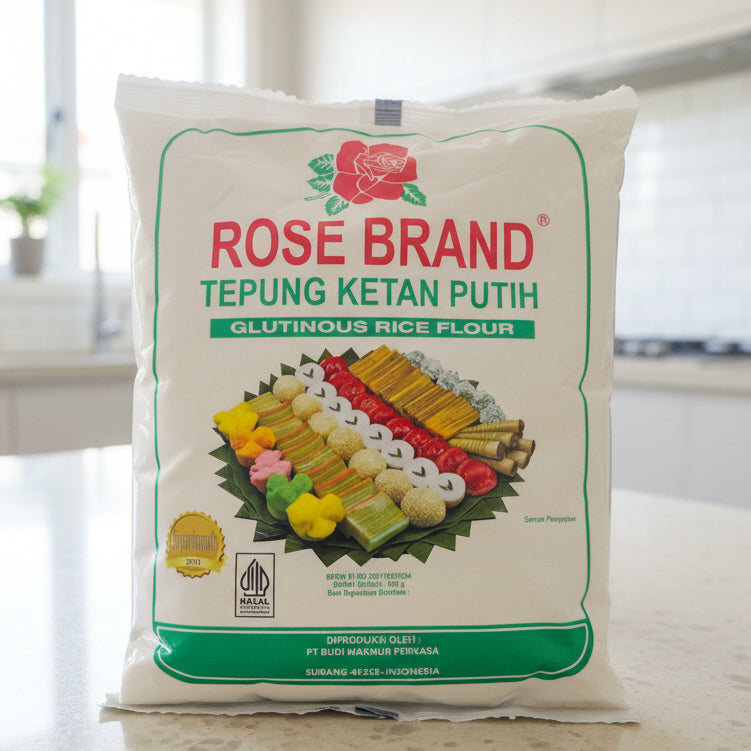 Rose Brand Glutinous Rice Flour (ကောက်ညှင်းမှုန့်) 500g