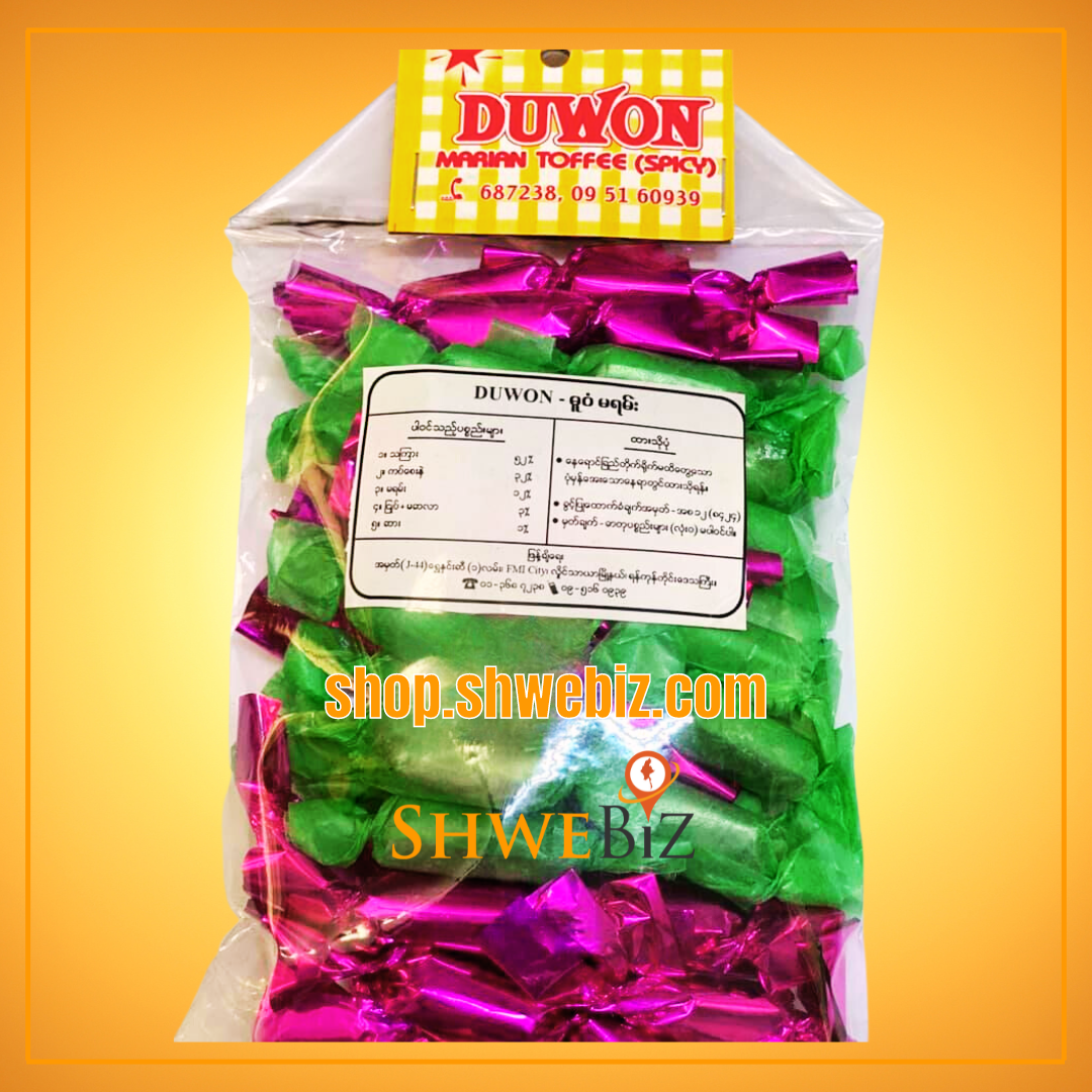 ဓူဝံ မရမ်းသီးတော်ဖီ အစပ်(170g)