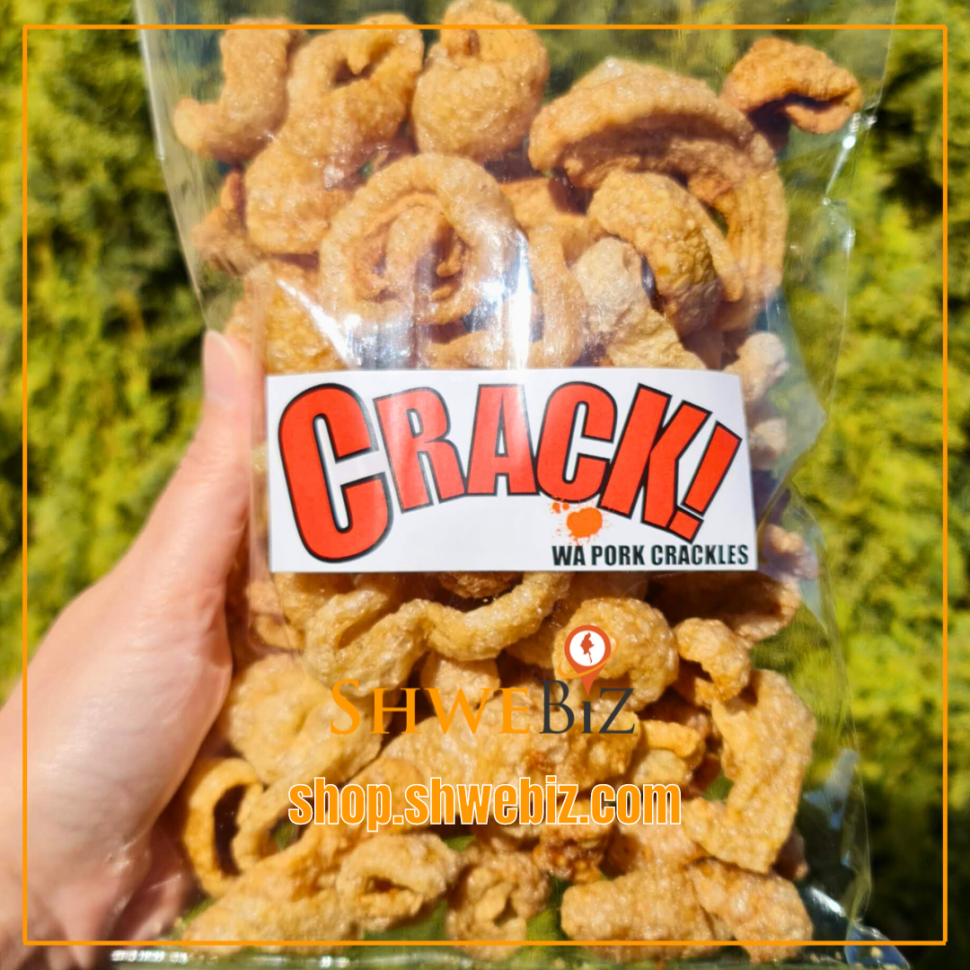 CRACK! WA Pork Crackles (150g)