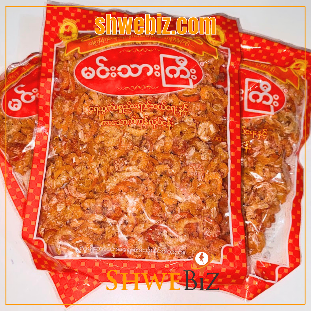 မင်းသားကြီး ပုစွန်ခြောက် - အကောင်ကြီး (160g)