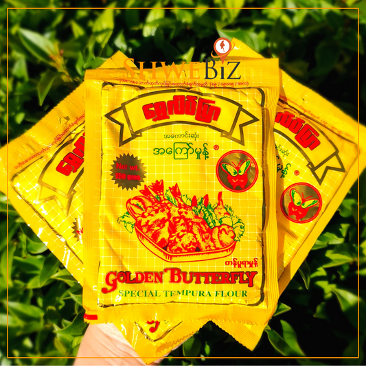 ရွှေလိပ်ပြာ အကြော်မှုန့် (150g)