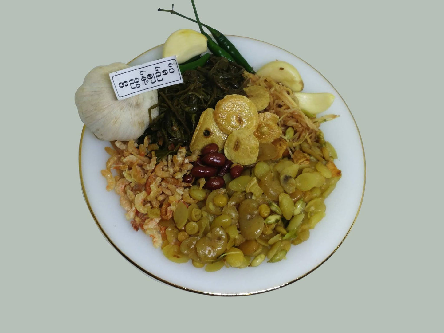 ဗေဒါရွှေကြာ လက်ဖက်အညွန့်ချဉ်စပ် (160g)