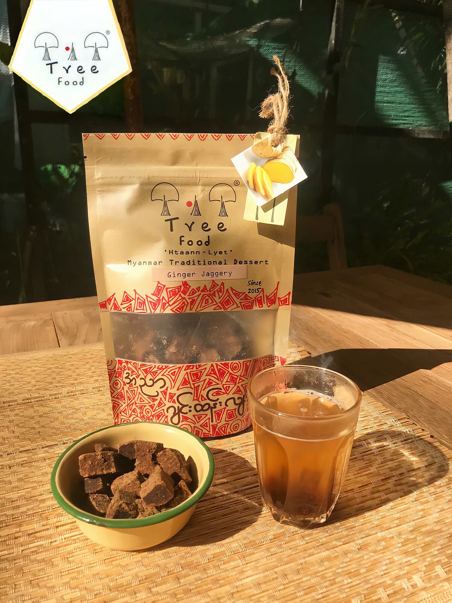 Tree Food အညာ ဂျင်းထန်းလျက် (115g)