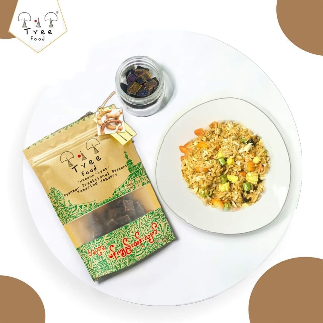 Tree Food အညာ မန်ကျည်းထန်းလျက် (115g)