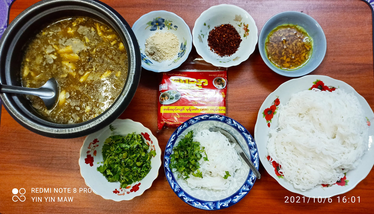ရွှေညာ ဝါးခယ်မမုန့်ဟင်းခါး (180g)