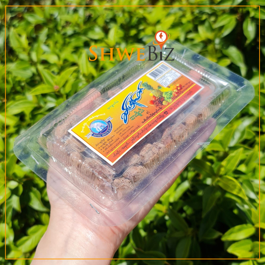 ဆင်ဖြူတော် ကျောက်မဲ ဆားချိုသီး (Container)