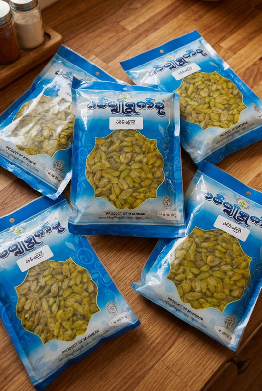 ပင်ပျိုရွက်နု ပဲစိမ်းကြော် (120g)