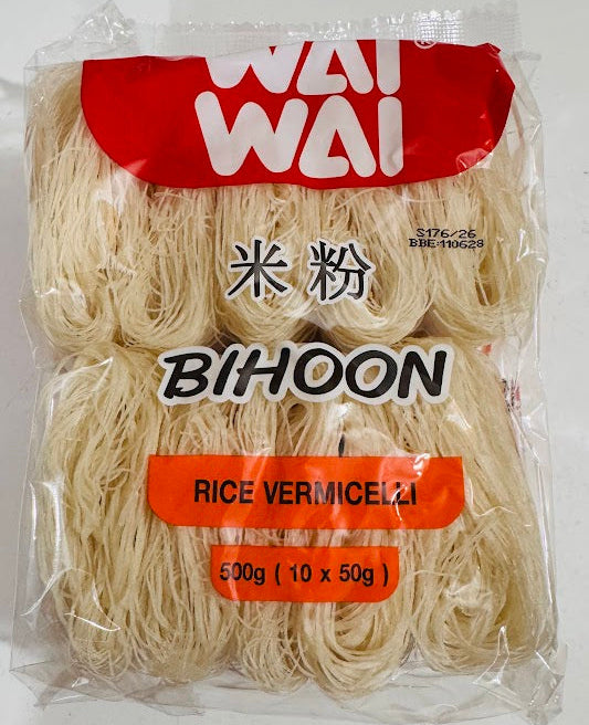 Wai Wai BIHOON ဆန်ကြာဆံ (50g x 10 packs) (500g)