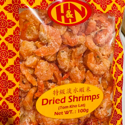 Dried Shrimps ပုစွန်ခြောက် (Thailand) (100g)