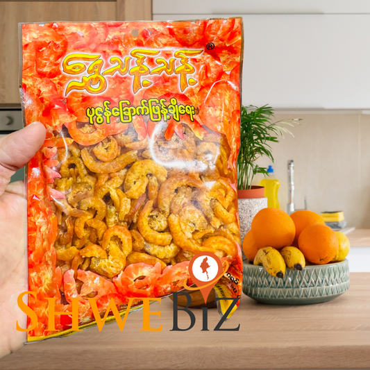 ရွှေသန့်သန့် ရွှေပုစွန်ခြောက် (160g)