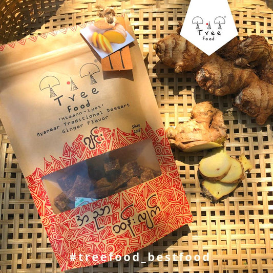 Tree Food အညာ ဂျင်းထန်းလျက် (115g)